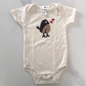 New Jasper Hearts Wren Baby Onesie 6-12 M